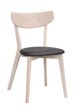 AMI KÖKSSTOL VITPIGMENTERAD/SVART