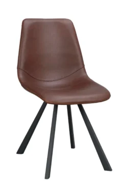 AUBURN STOL BRUN/SVART