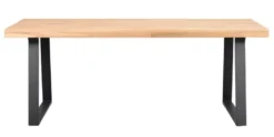 BROOKLYN MATBORD EK/SVART 170 U-Ben