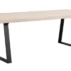 BROOKLYN MATBORD VITPIGMENTERAD/SVART 220 U-Ben