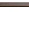 Carradale matbord 170 brun ek/V-ben svart metall