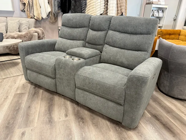 Chicago 2-sits soffa med el-recliner
