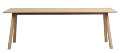 Clapperton Matbord – Sand 220×95 cm