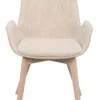 DRIMSDALE KARMSTOL BEIGE/VITPIGMENTERAD
