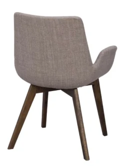 DRIMSDALE KARMSTOL GRÅ/BRUN