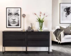 EVERETT SIDEBOARD SVART