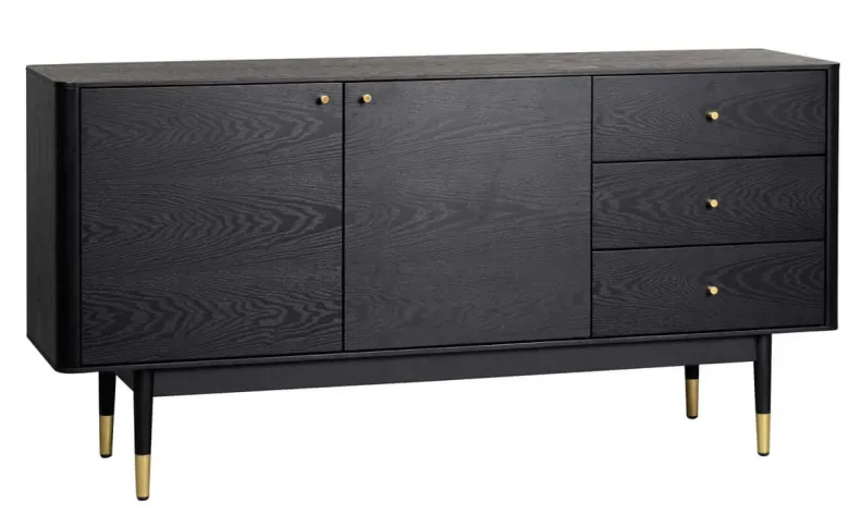 FENWOOD SIDEBOARD SVART / DEMOEX