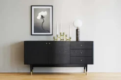 FENWOOD SIDEBOARD SVART / DEMOEX