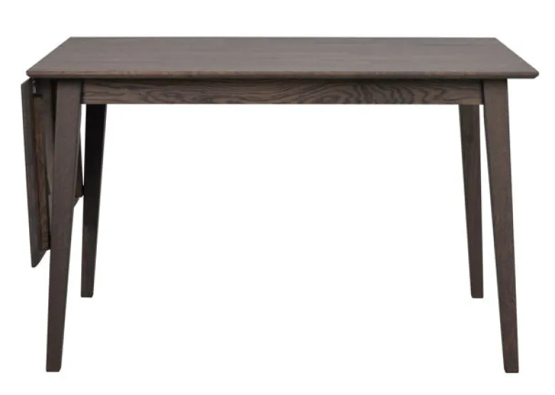 Filippa klaffbord 120+45 mörkbrun ek
