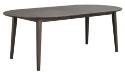 Filippa matbord ovalt 170/210 ek mörkbrun