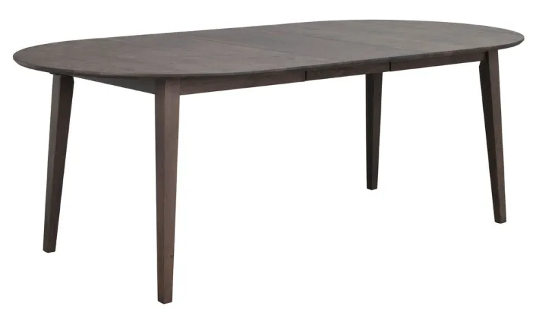 Filippa matbord ovalt 170/210 ek mörkbrun