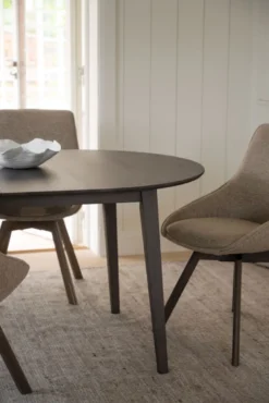 Filippa matbord ovalt 170/210 ek mörkbrun