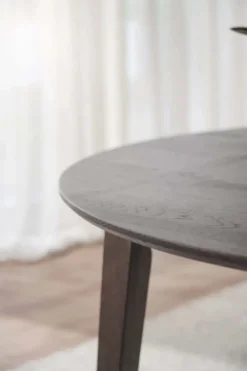 FILIPPA RUNT MATBORD MED ILÄGG BRUN