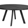 FRED RUNT MATBORD SVART 160