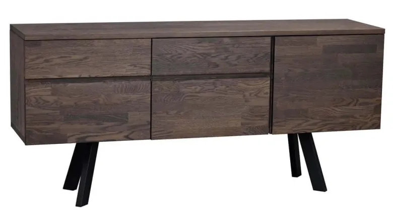 FRED SIDEBOARD MÖRKBRUN/SVART