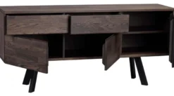 FRED SIDEBOARD MÖRKBRUN/SVART