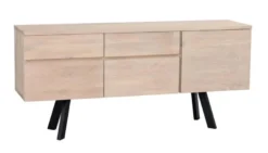FRED SIDEBOARD VITPIGMENTERAD/SVART