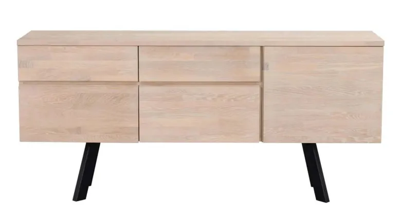 FRED SIDEBOARD VITPIGMENTERAD/SVART