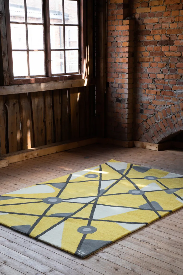 GEOMETRY YELLOW MATTA