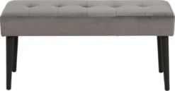 GLORY SITTBÄNK MÖRKGRÅ