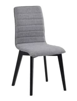 GRACY STOL LJUSGRÅ/SVART