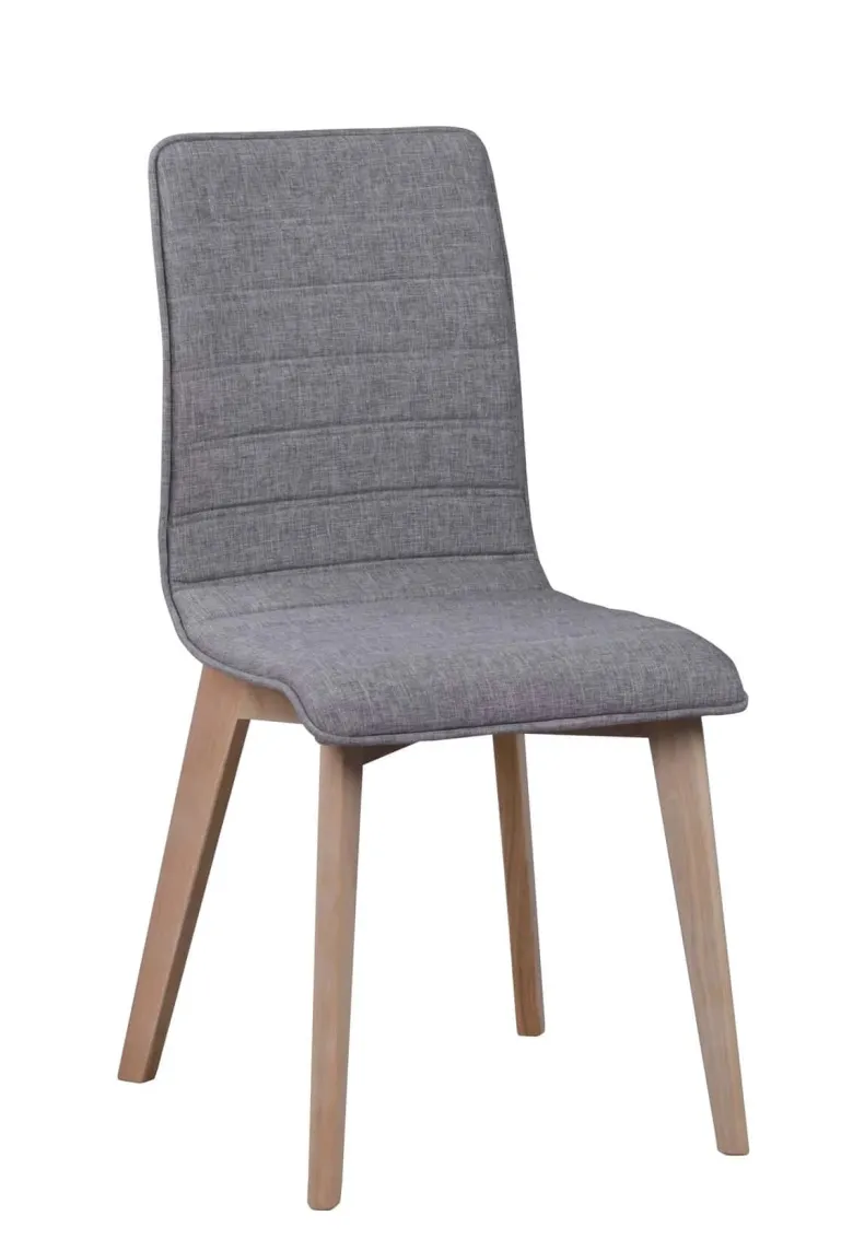 GRACY STOL LJUSGRÅ/VITPIGMENTERAD