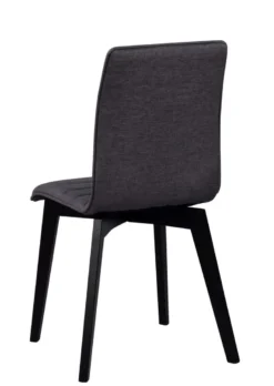 GRACY STOL MÖRKGRÅ/SVART