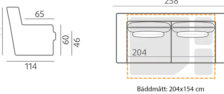 Grail Bäddsoffa