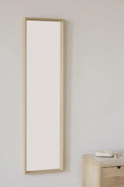 Hillmond spegel 40x150 vitpigmenterad ek