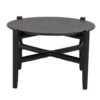 HOLTON SOFFBORD RUND SVART 62