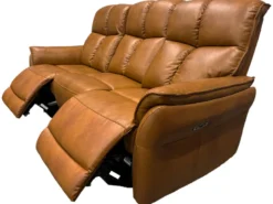 Kingston 3-sits Reclinersoffa med hög rygg