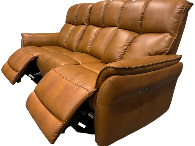 Kingston 3-sits Reclinersoffa med hög rygg