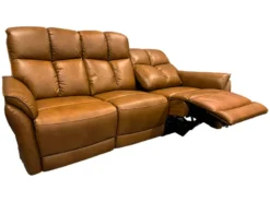 Kingston 3-sits Reclinersoffa med hög rygg
