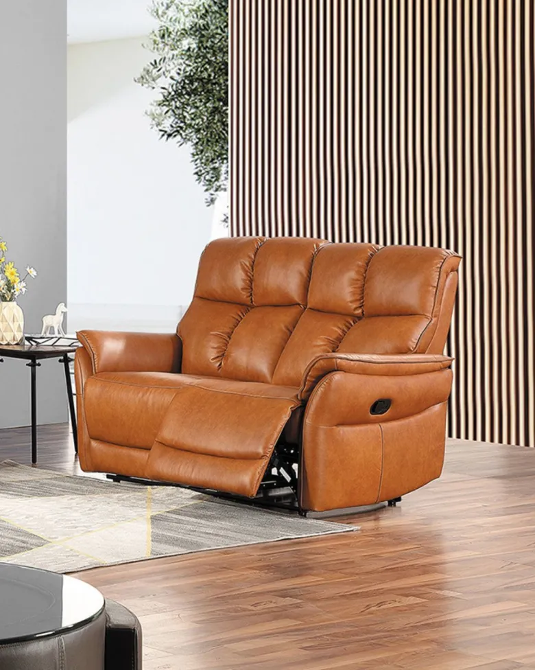 Kingston 2-sits Reclinersoffa med hög rygg