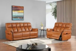 Kingston 2-sits Reclinersoffa med hög rygg