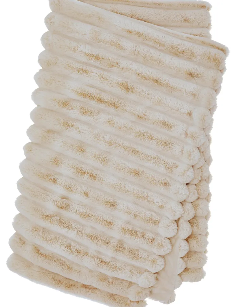 Liny Blanket L - Beige Pläd
