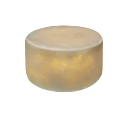 MARBLE – Beige Silk Matt Äkta Marmor Bordsljus