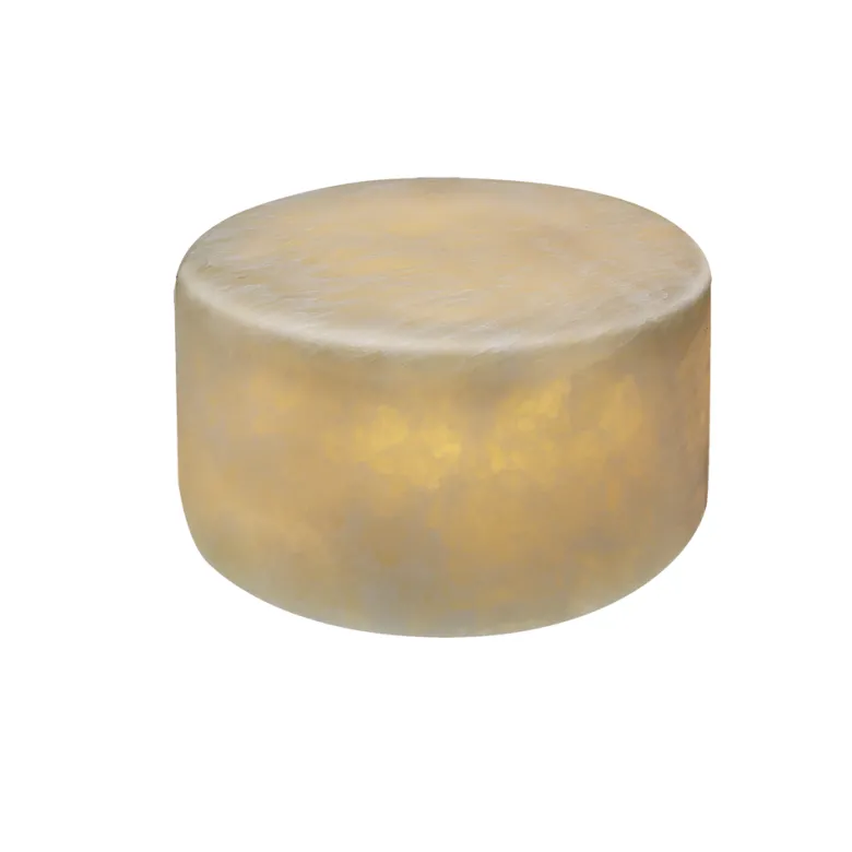MARBLE – Beige Silk Matt Äkta Marmor Bordsljus