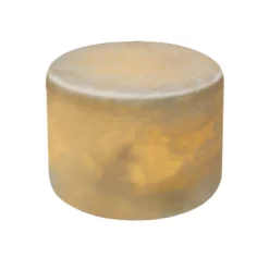 MARBLE – Beige Silk Matt Äkta Marmor Bordsljus