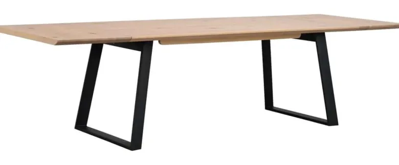 MELVILLE MATBORD VITPIGMENTERAD/SVART