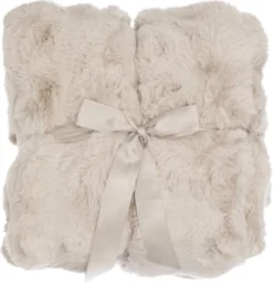 Misty Pläd 140x220 Beige Stor