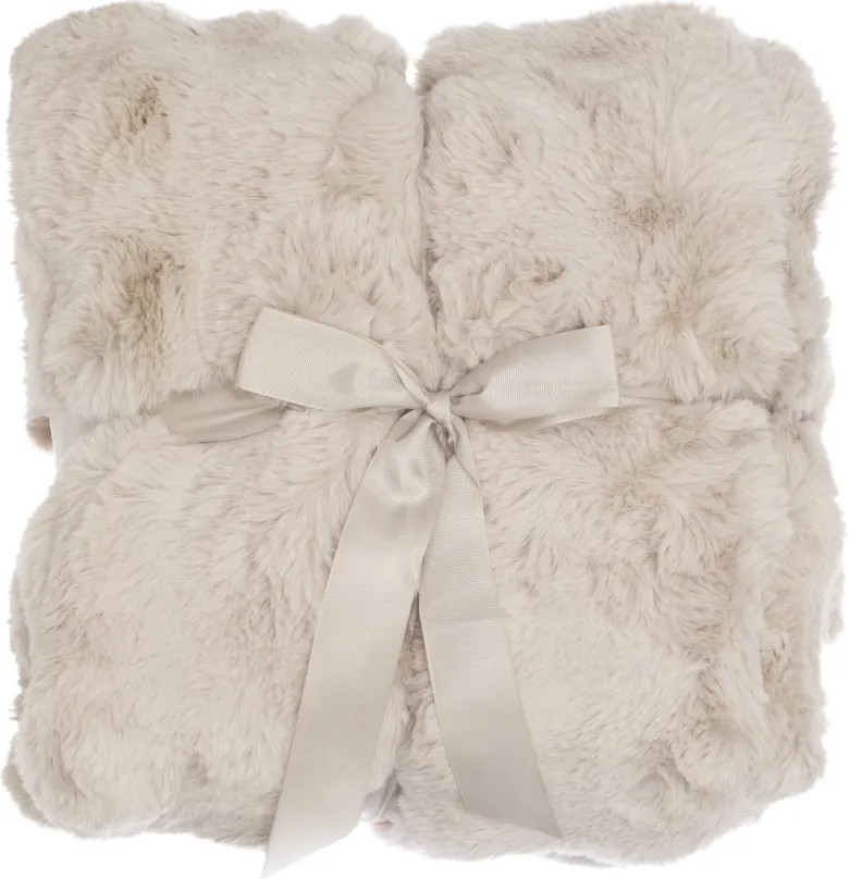 Misty Pläd 140x220 Beige Stor