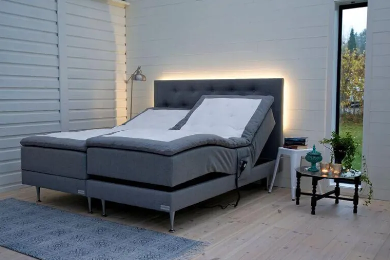 NORRSKEN | COMFORT STÄLLBAR SÄNG 120x200