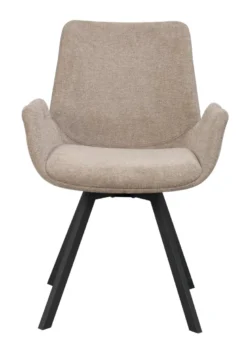 NORWELL KARMSTOL BEIGE/SVART