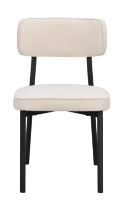PAISLEY STOL BEIGE/SVART