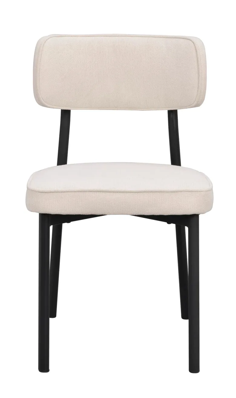 PAISLEY STOL BEIGE/SVART
