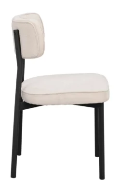 PAISLEY STOL BEIGE/SVART