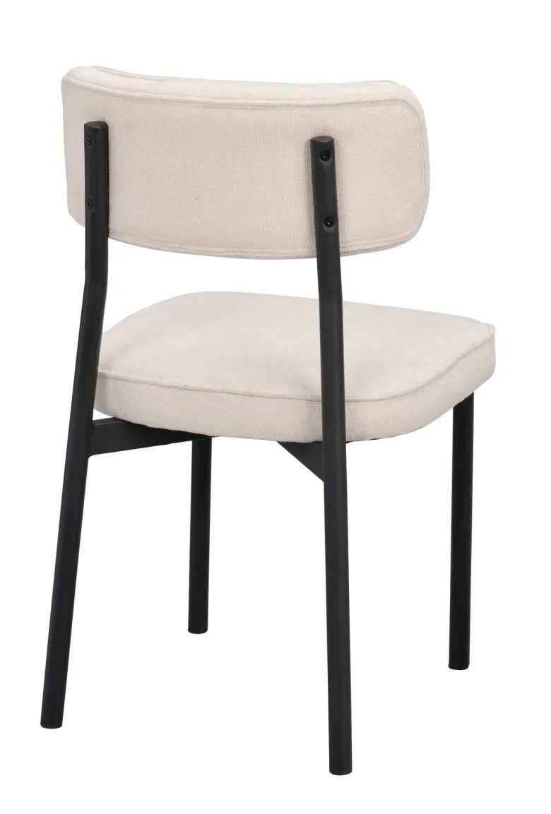 PAISLEY STOL BEIGE/SVART