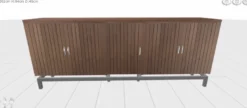 Regal Wood R67 Sideboard Ribbpanel
