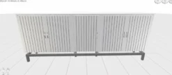 Regal Wood R67 Sideboard Ribbpanel